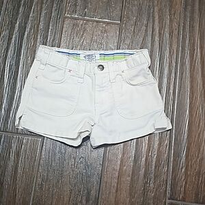 Abercrombie Girl's White Denim Shorts